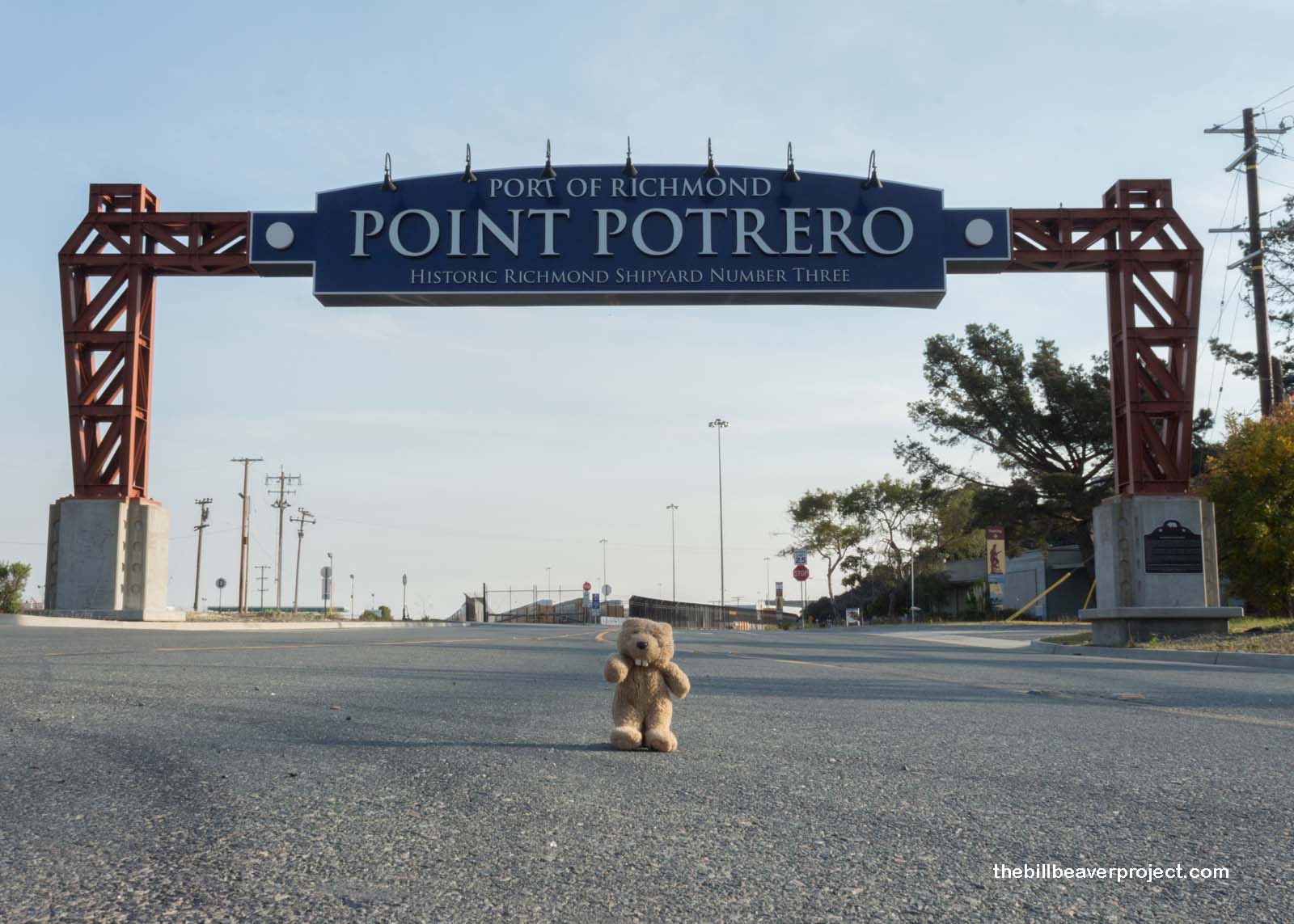 Updated Point Potrero Sign